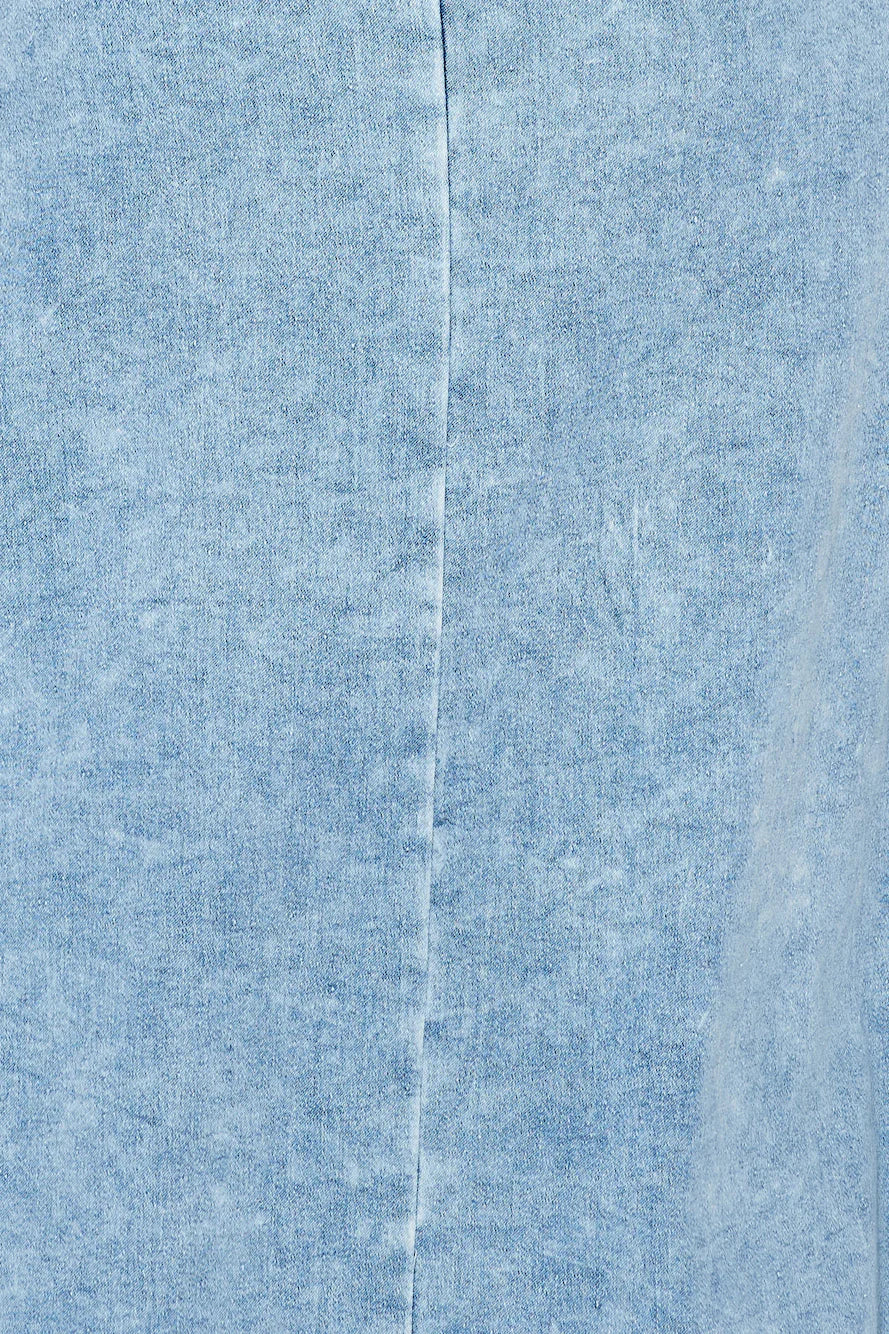 Choice Is Yours Strapless Maxi Dress Denim