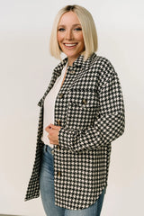 Bridger Houndstooth Jacket | Dark Navy + Ivory