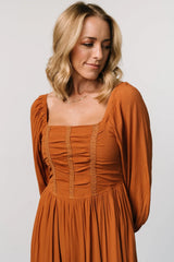 Maddalena Maxi Dress | Camel