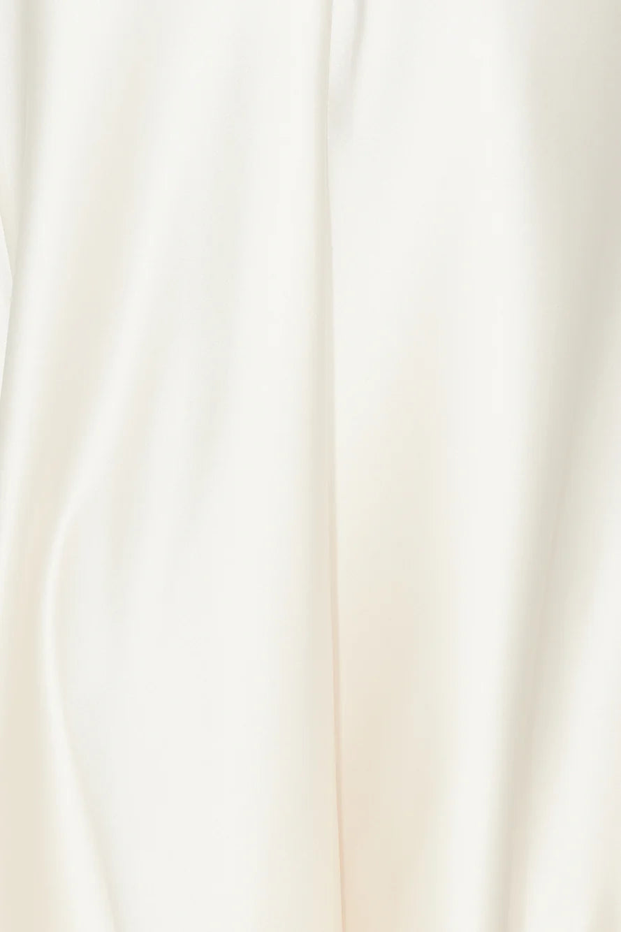 Best Friends Wedding Satin Midi Dress Champagne