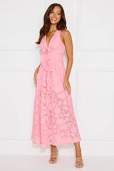 Art Of Girls Maxi Dress Pink