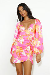 Fresh Season Mini Dress Pink