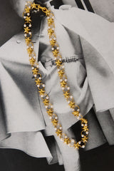 18k Gold Plated Stars Necklace Gold