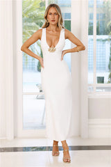Totally Irresistible Maxi Dress White