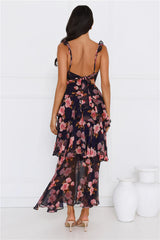Dahlia Dance Maxi Dress Navy
