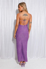 Feel The Attention Maxi Dress Purple