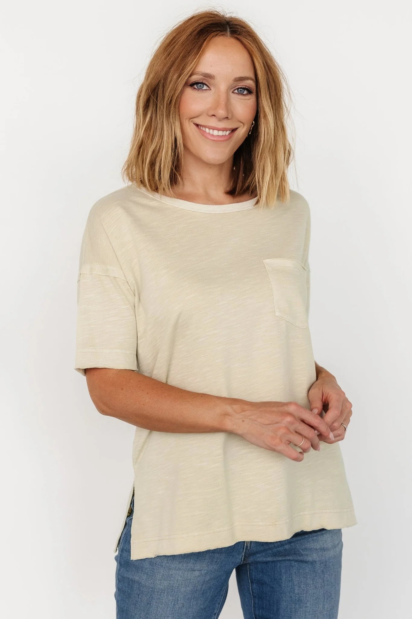 Hana Relaxed Tee | Pistachio