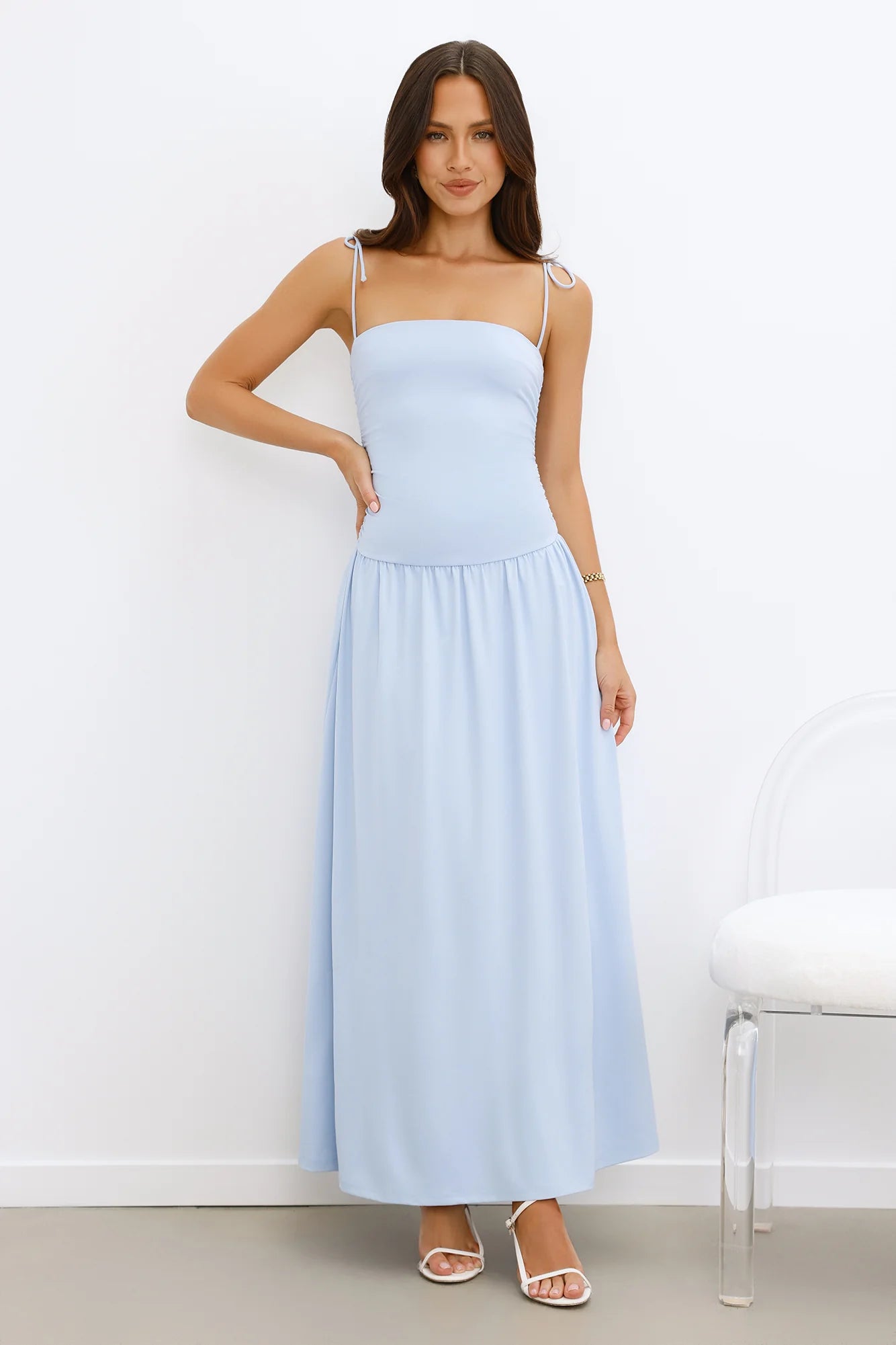 Dream Strides Maxi Dress Blue
