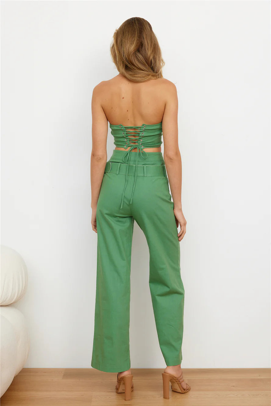 Filtered Pants Khaki