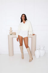 Alaska Knit Cardigan Cream