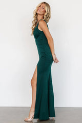 Angelique Fitted Gown | Emerald