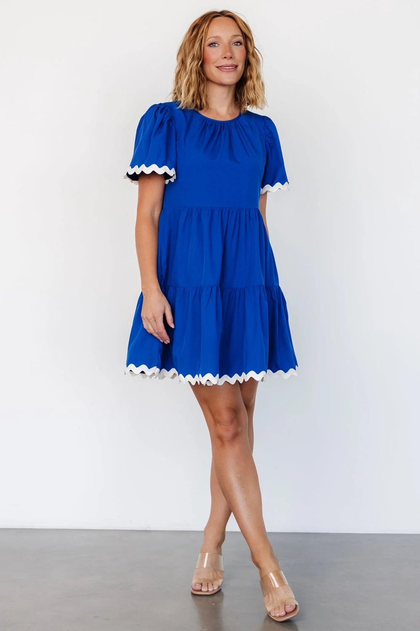 Astra Short Dress | Royal Blue