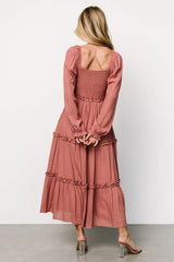 Rowan Tiered Dress | Vintage Rose