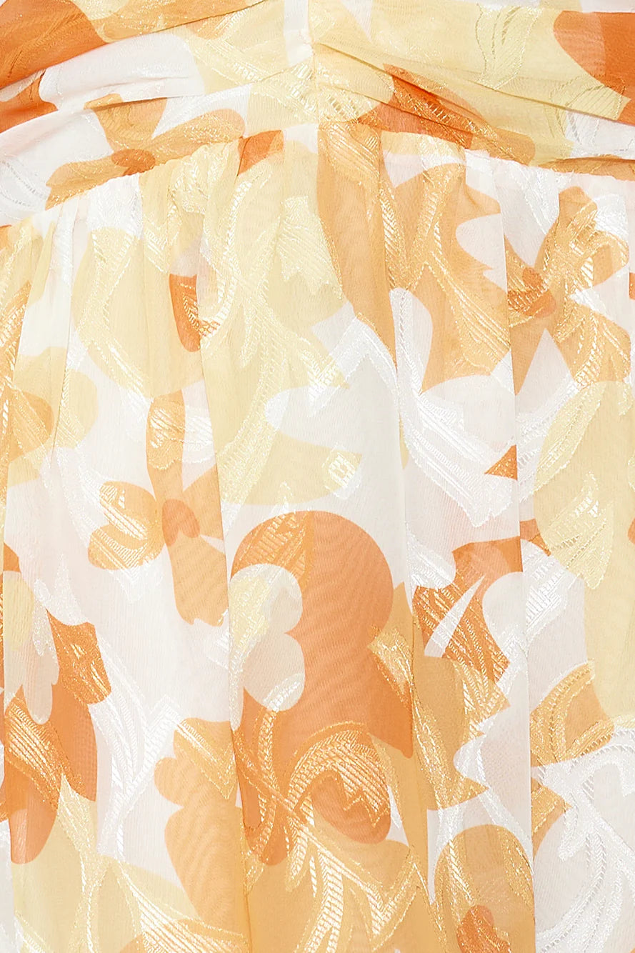 Feelings For You Mini Dress Orange