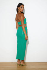 Connect With Me Maxi Dress Green