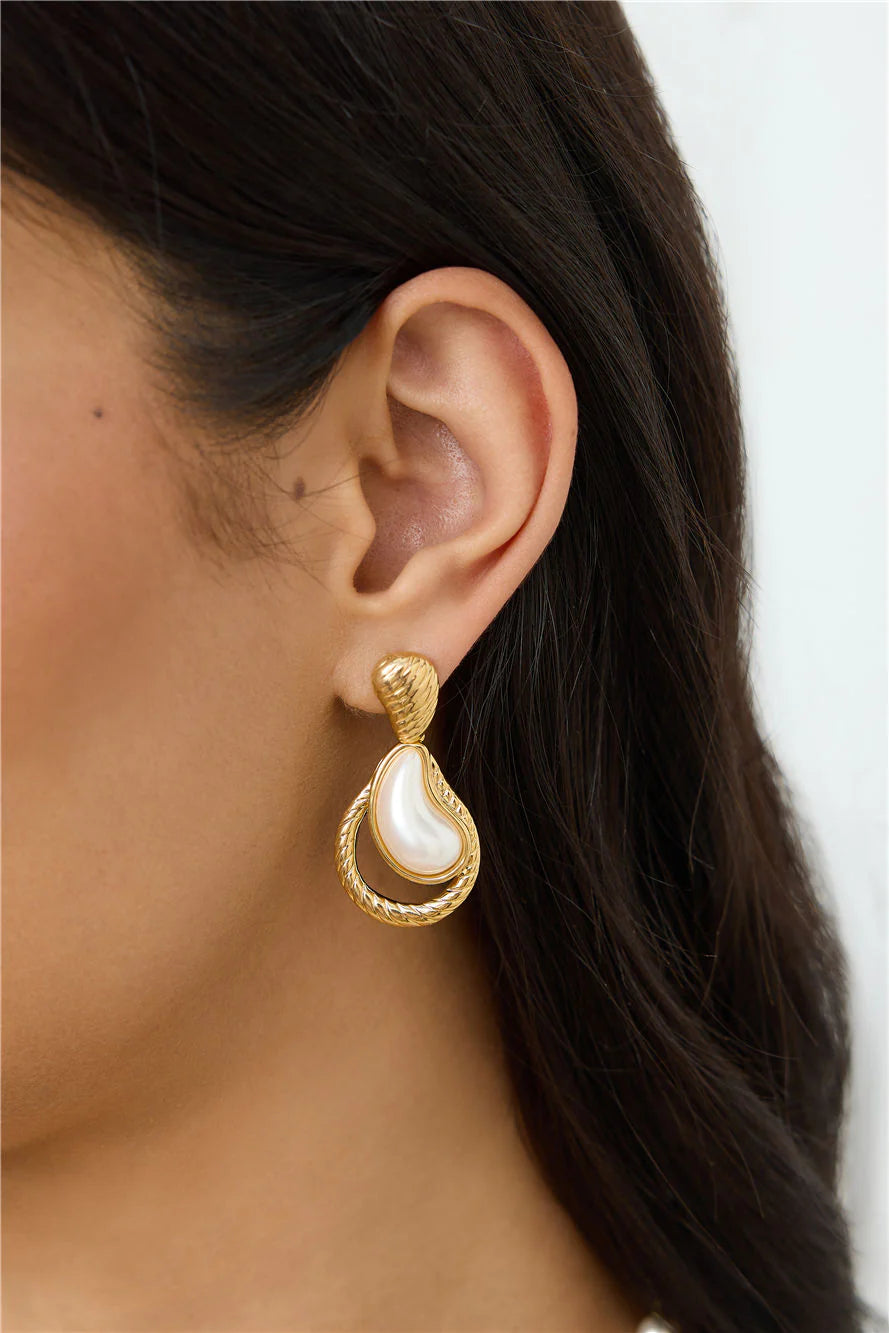 18k Gold Plated Coastal Escape Earrings Gold