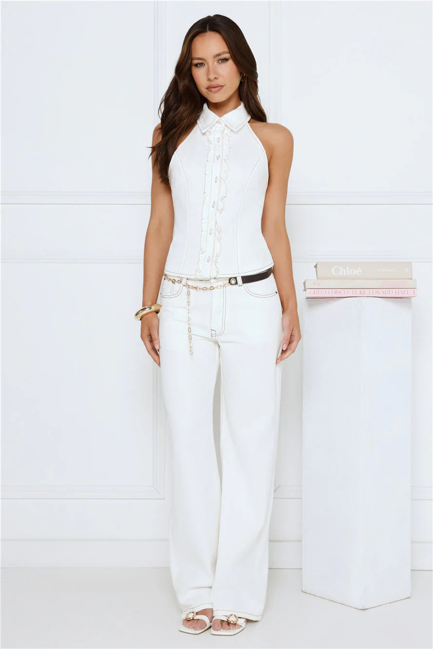 Afterglow Jeans Porcelain
