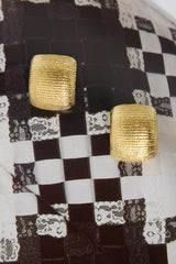 18k Gold Plated Classy Wardrobe Earrings Gold
