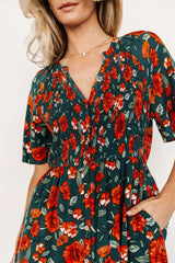 Botega Midi Dress | Jade Multi Floral