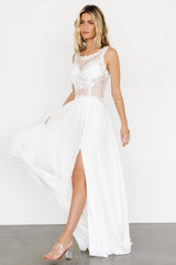 Konstantina Gown | White
