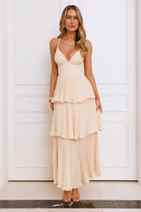 Fashionably Ever After Maxi Dress Lemon