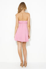 Tennis Fangirling Mini Dress Pink