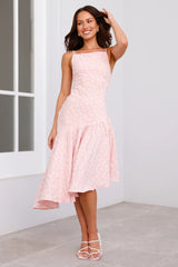 Delicacies Midi Dress Pink