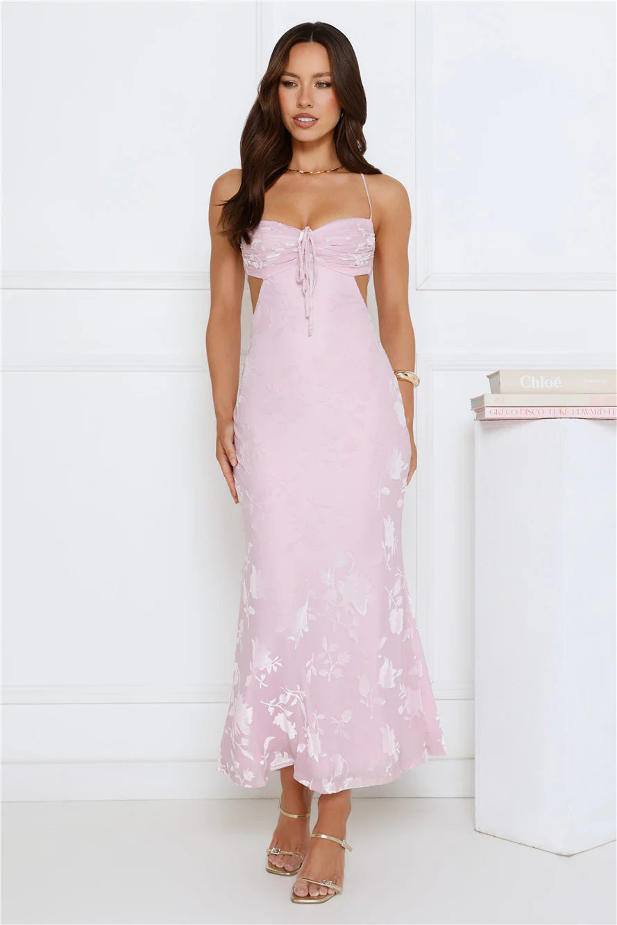 Twirl Into Fun Maxi Dress Lilac