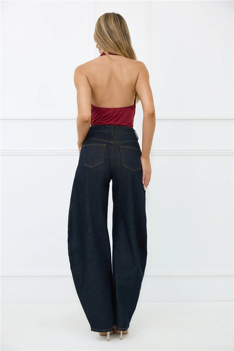 Electric Temptation Halter Top Wine