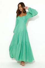 Good To Feel Maxi Dress Green