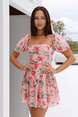 Charm Of Her Mini Dress Pink