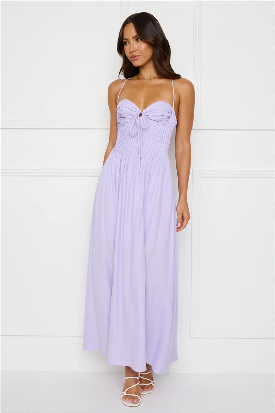 Discover Yourself Maxi Dress Lilac