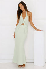 Cloudscape Maxi Skirt Sage
