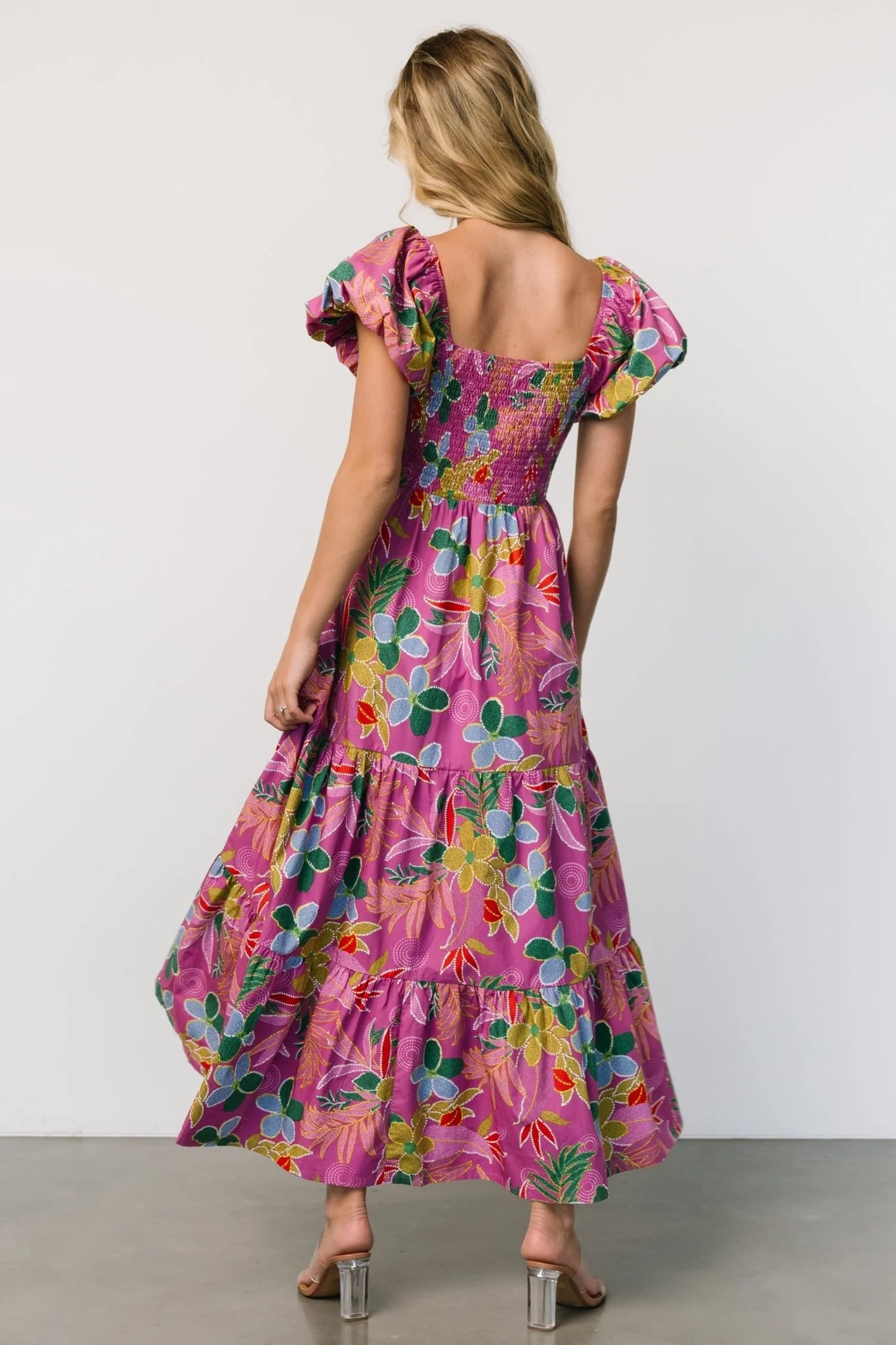 Melanie Maxi Dress | Orchid Multi