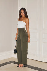 The Tailored Cargo Pants Khaki
