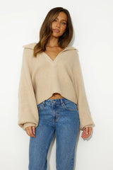 Szn Trendsetter Sweater Beige