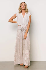 San Sebastian Pants | Tan Multi