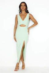 Talk The Walk Maxi Dress Sage