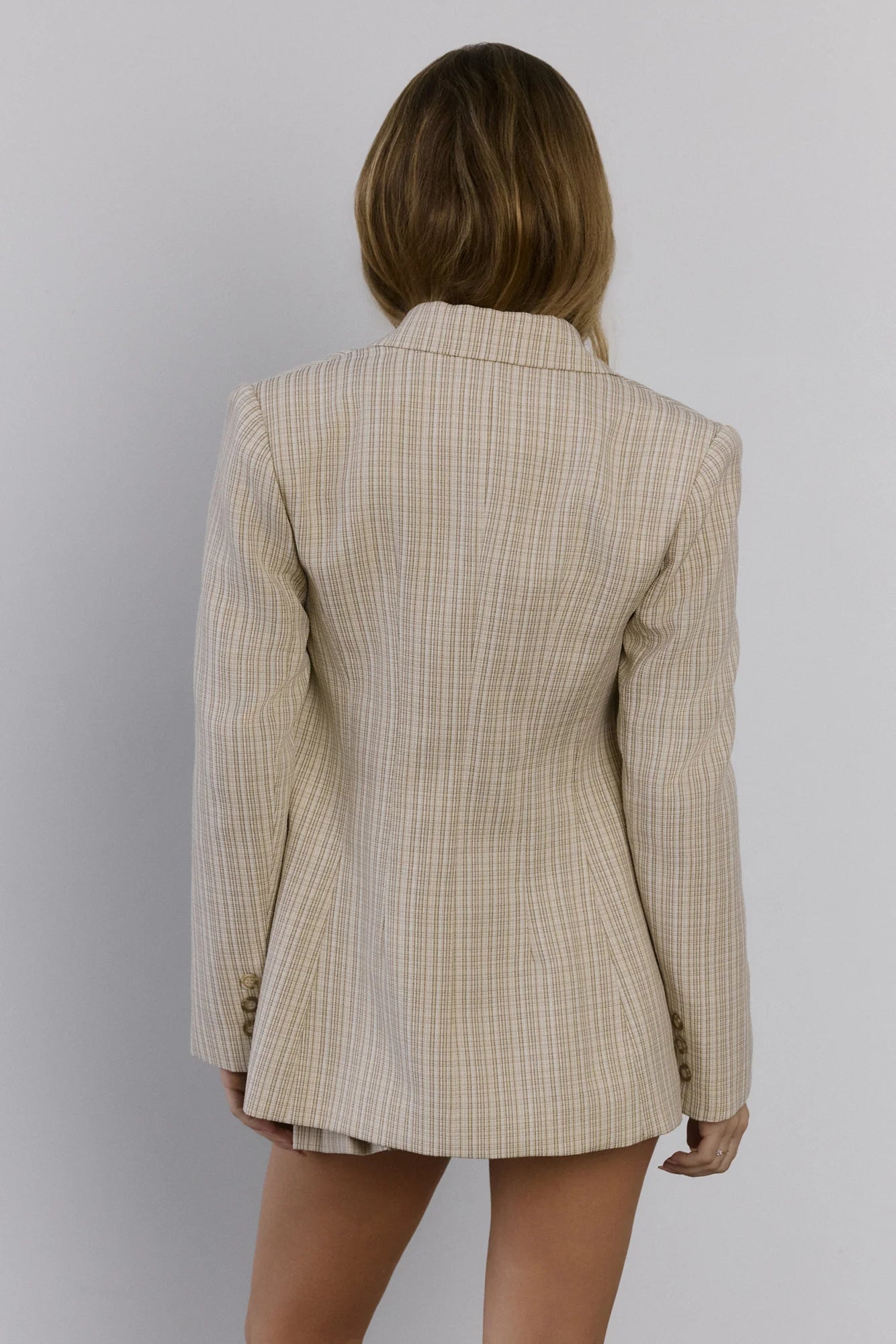 Yacht Club Blazer Beige