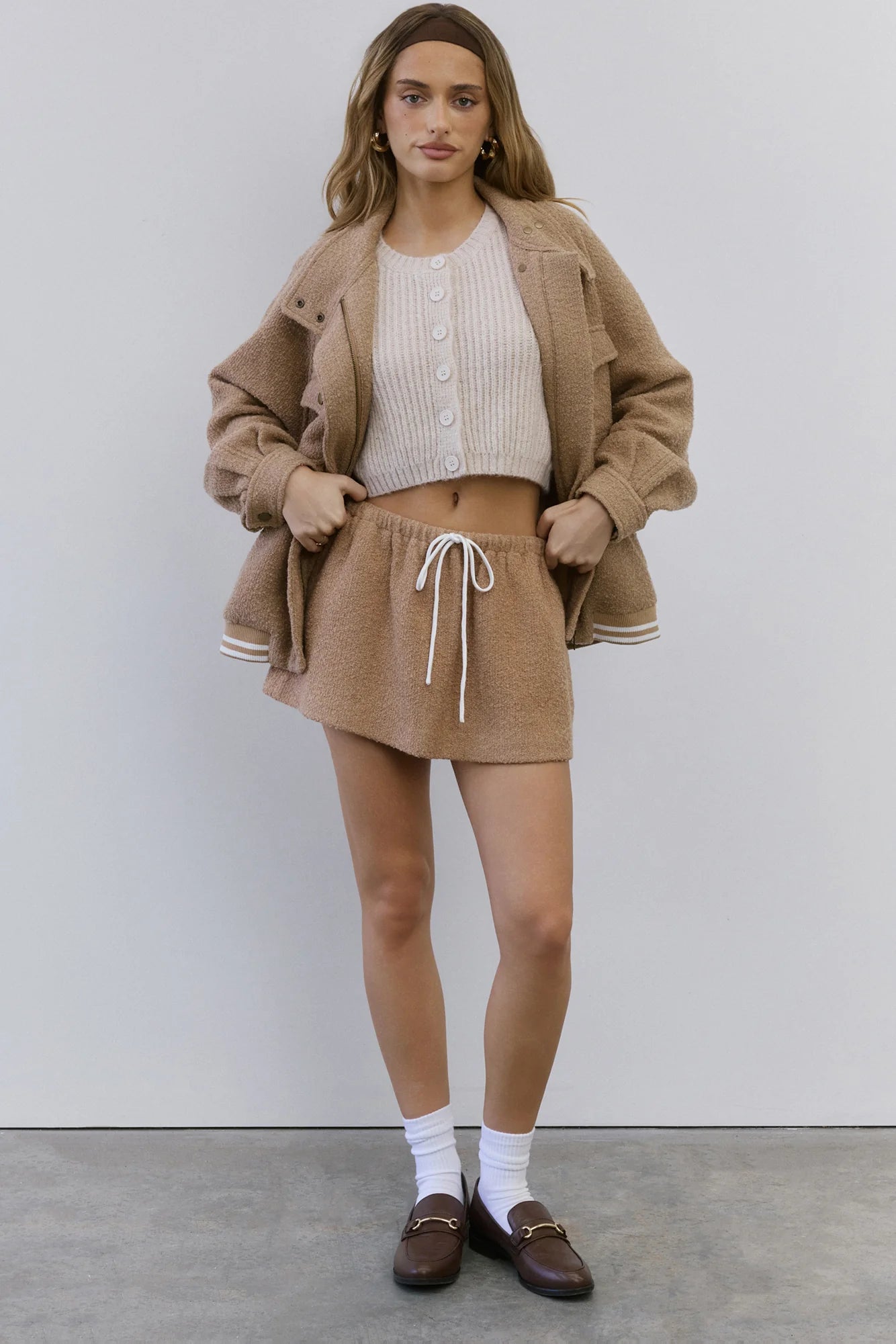 Winter Whimsy Jacket Caramel