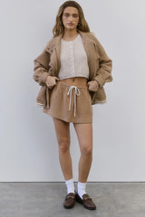 Winter Whimsy Jacket Caramel