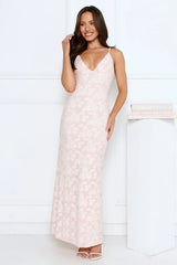 Dazzleberry Maxi Dress Pink