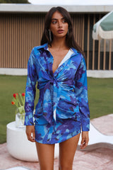 Entice You Dress Blue
