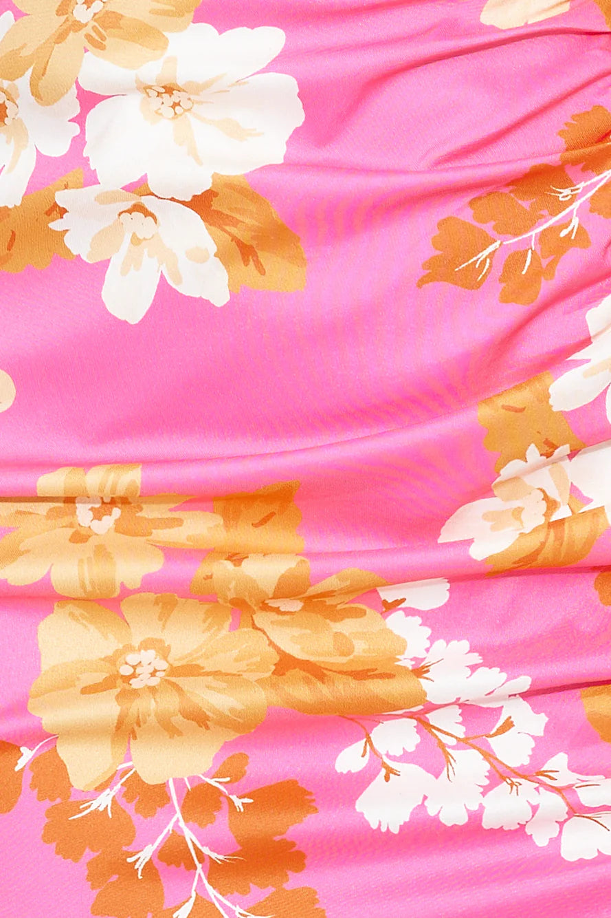 Fresh Season Mini Dress Pink