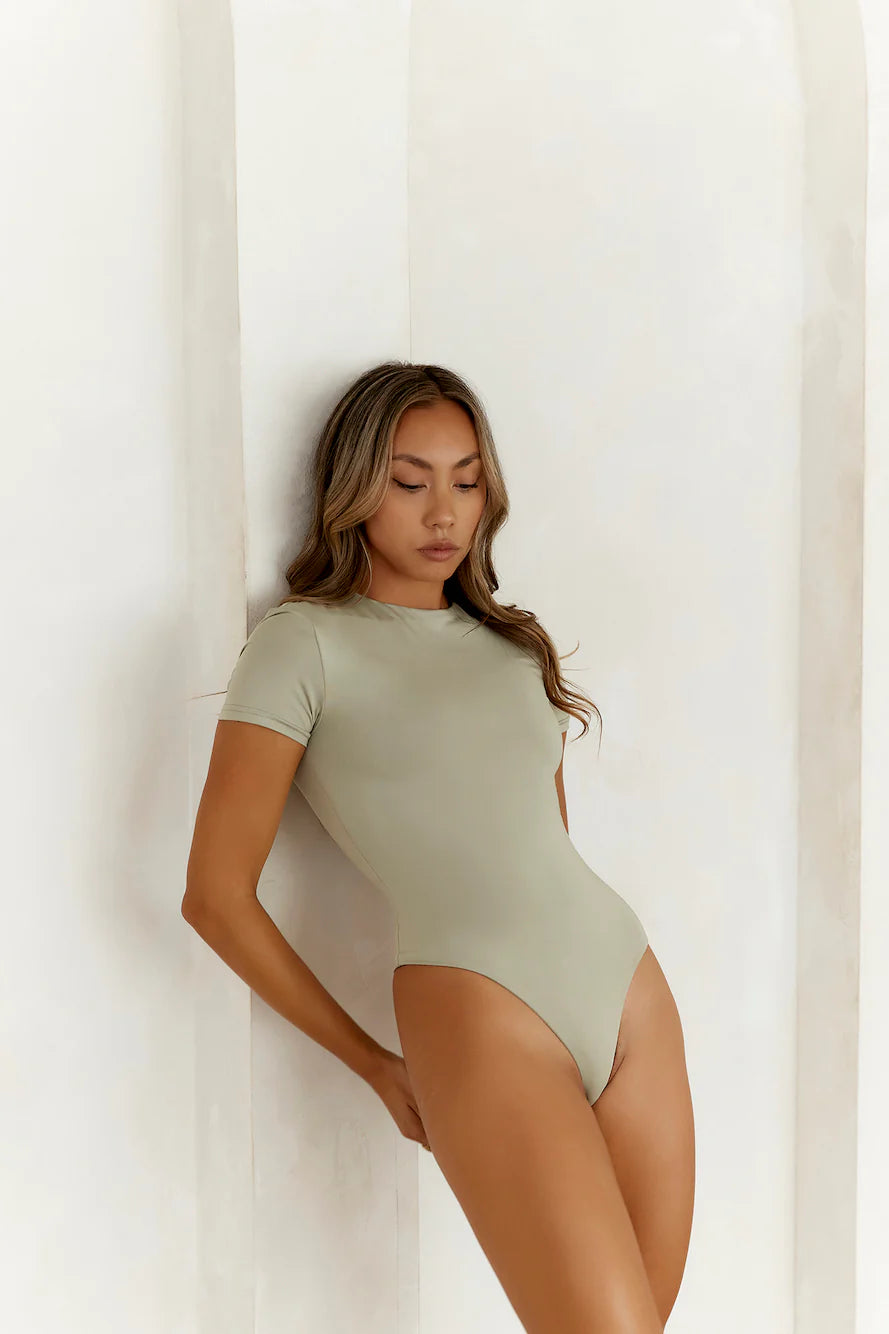 BASE  Core Contour Bodysuit Sage