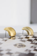 18k Gold Plated Classy Wardrobe Earrings Gold