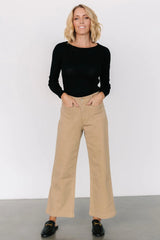 Polli Patch Pocket Pants | Tan