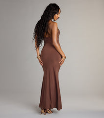 Golden Hour Goddess Cutout Maxi Dress