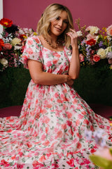 Margo Maxi Dress | Pink Multi Floral