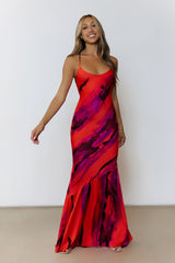 Ember Kiss Maxi Dress Multi